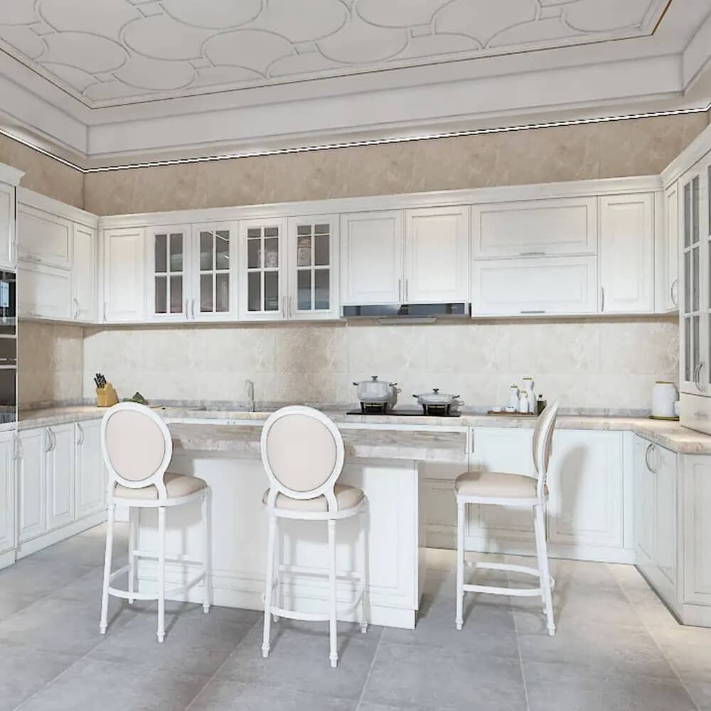 Membrane Modular Kitchen Shutters Designs