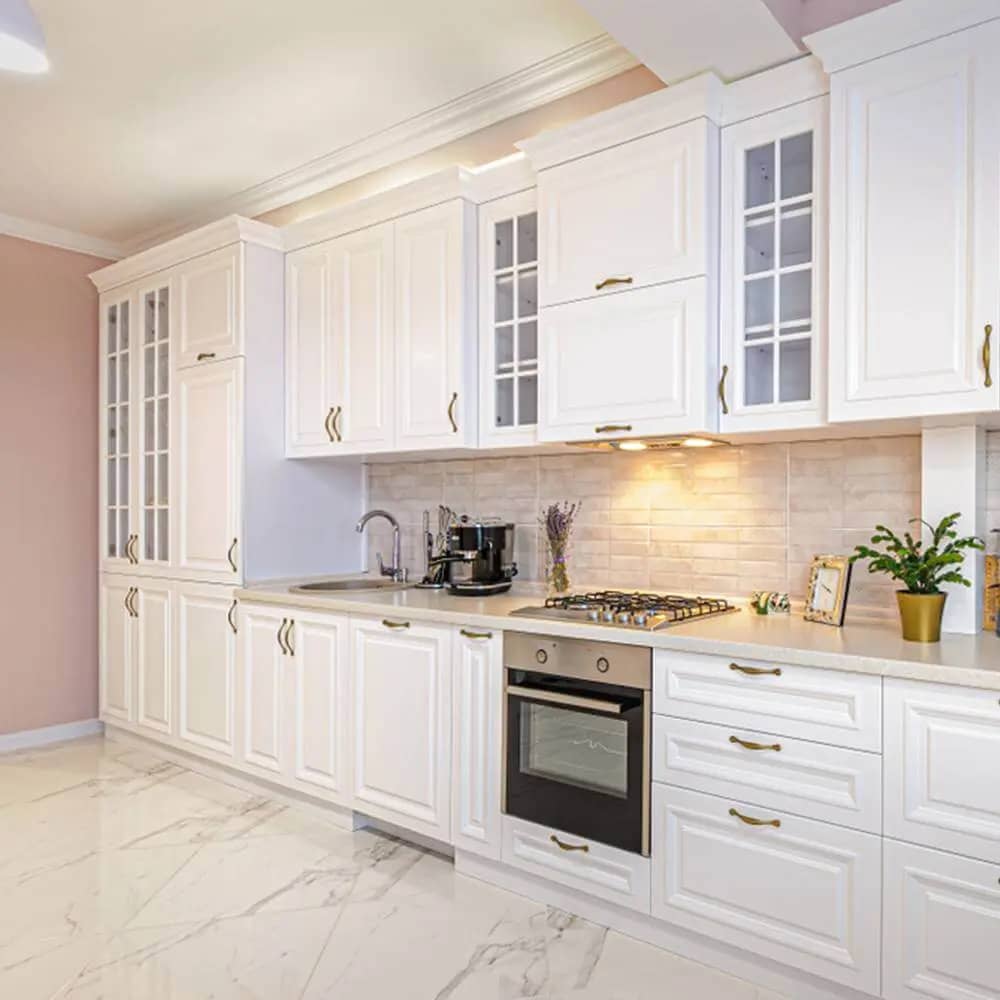 Membrane Modular Kitchen Shutters Designs