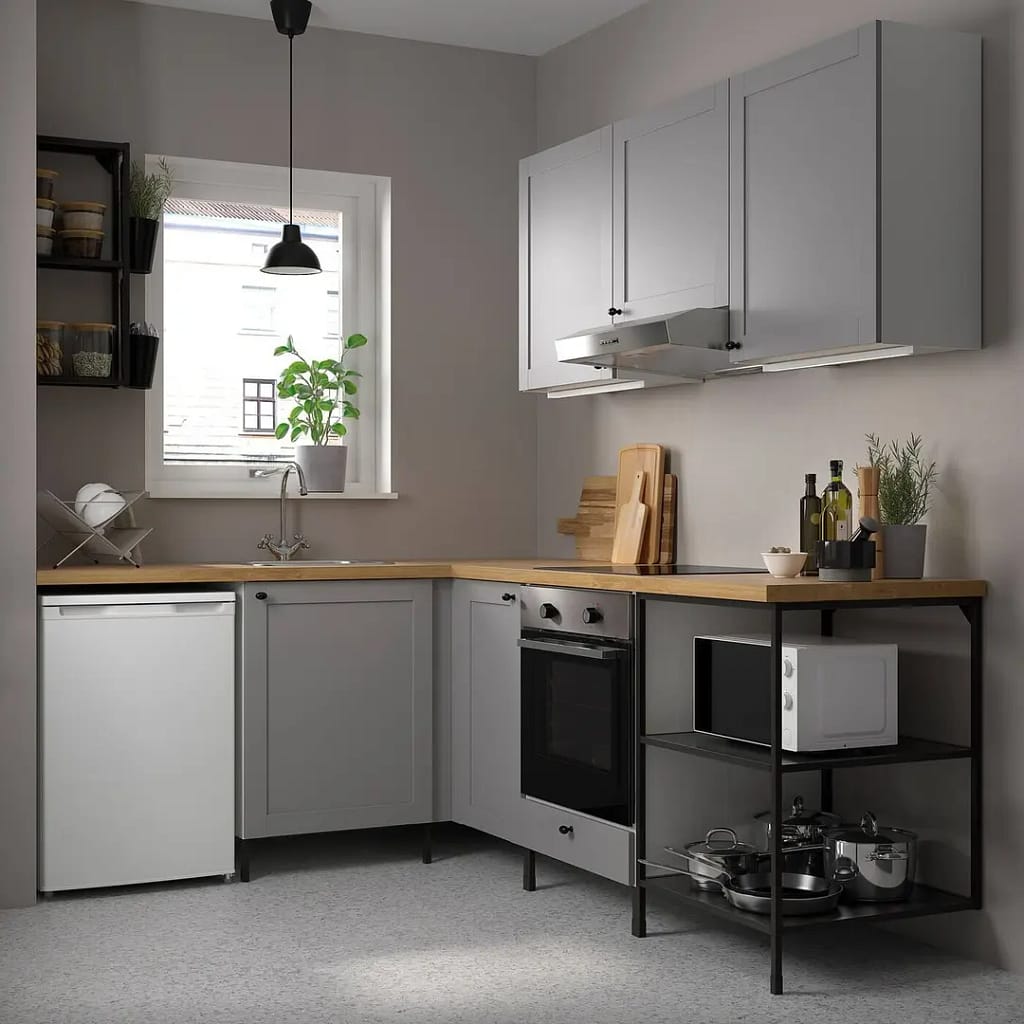 Membrane Modular Kitchen Shutters Designs