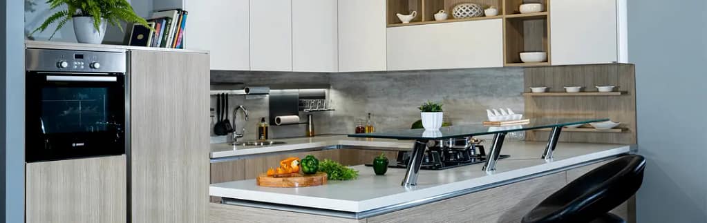 Island modular kitchen Designs