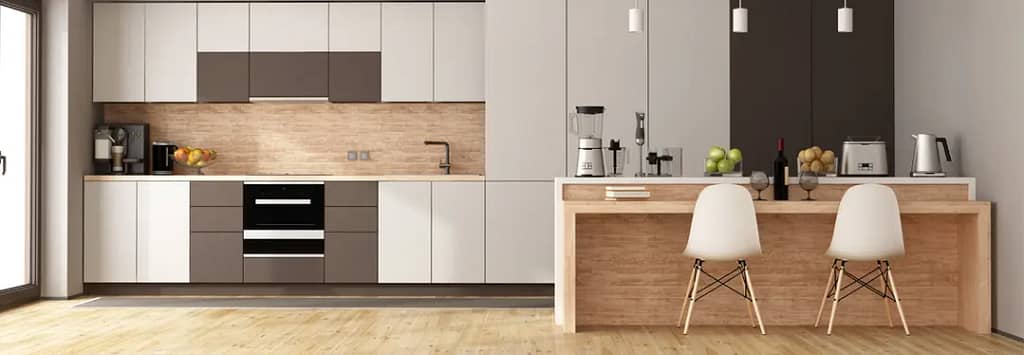 Straight modular kitchen Designs