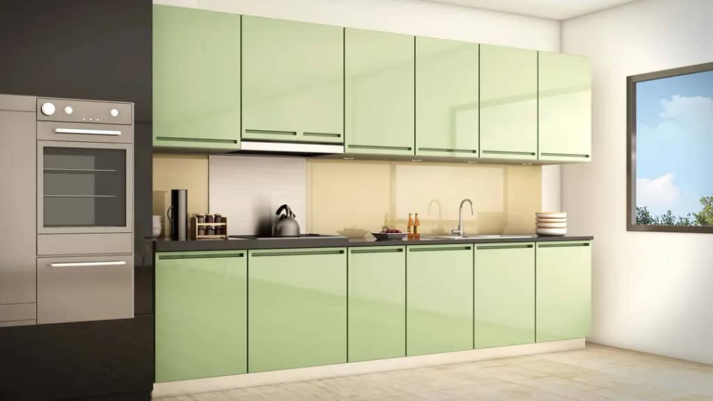 Kitchen Lacqured Glass Shutters Manufactures