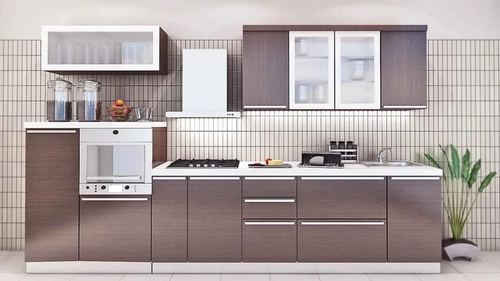 Straight modular kitchen Manufactures