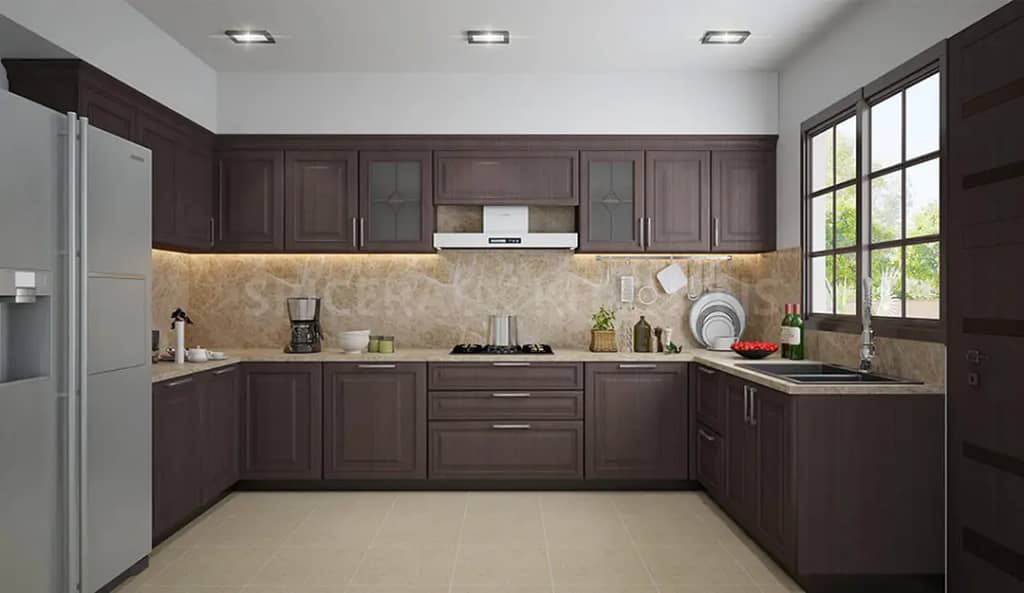 Membrane Modular Kitchen Shutters Manufactures