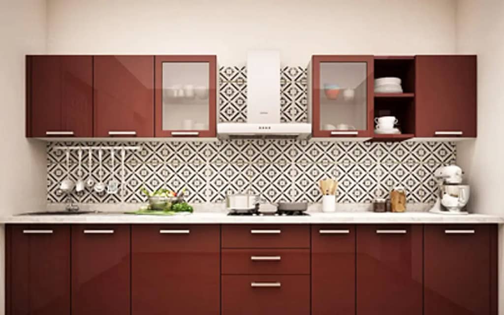 Straight modular kitchen Manufactures