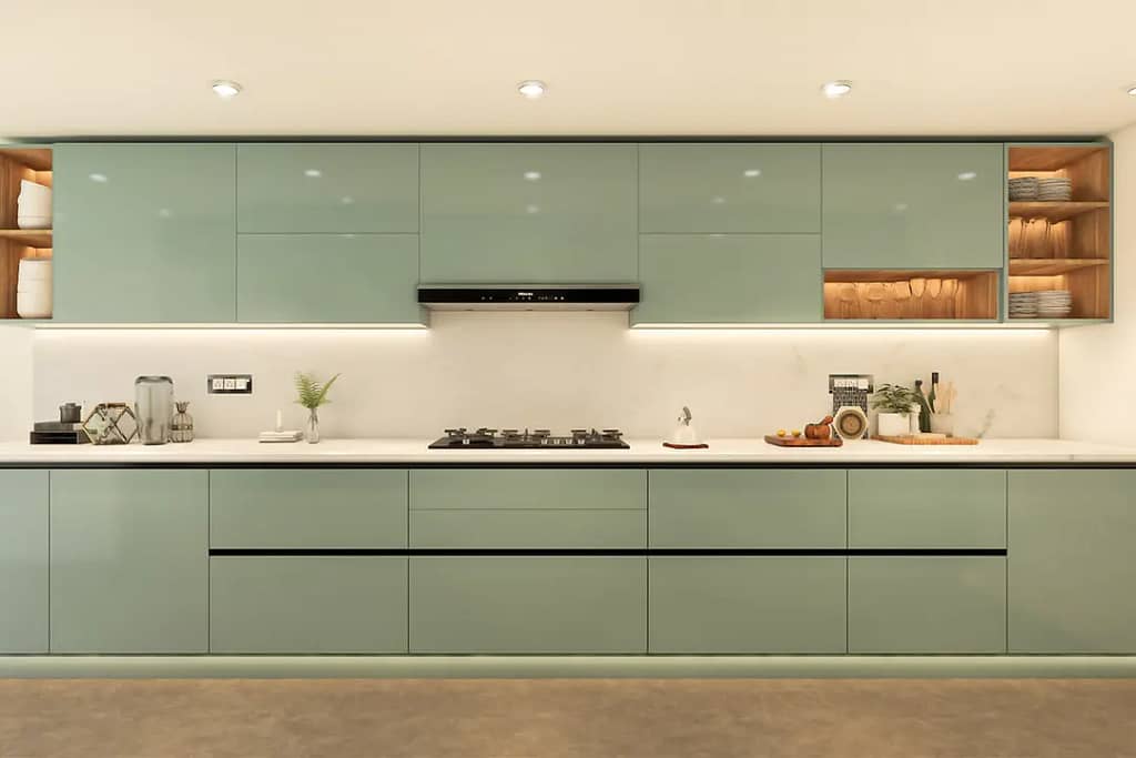 Straight modular kitchen Manufactures