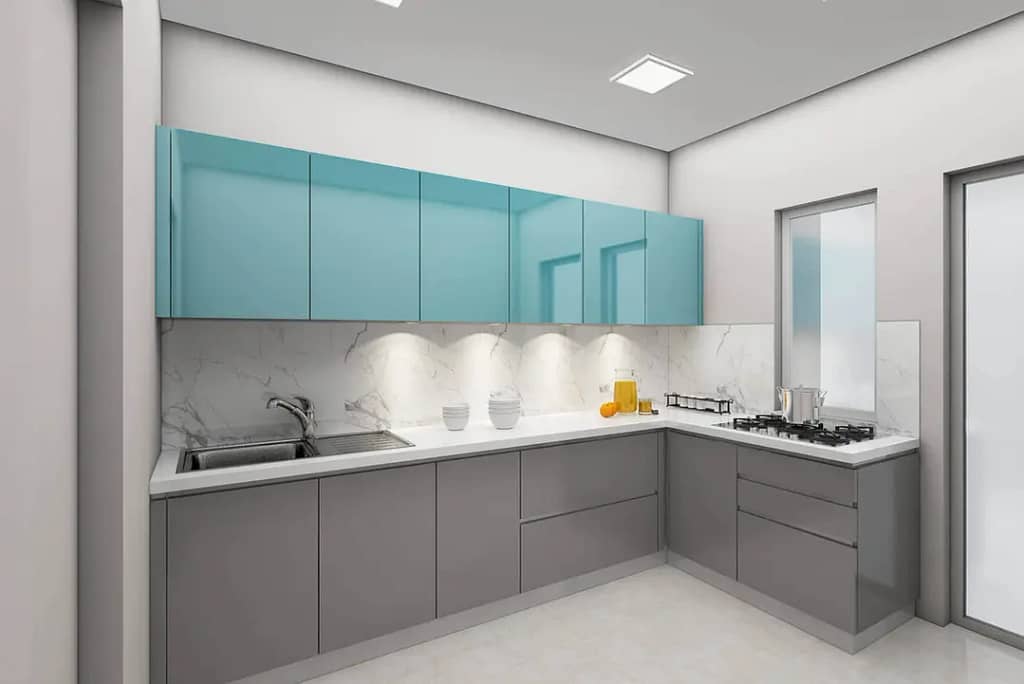 Kitchen Lacqured Glass Shutters Manufactures