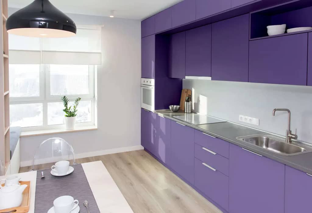 Straight modular kitchen Designs
