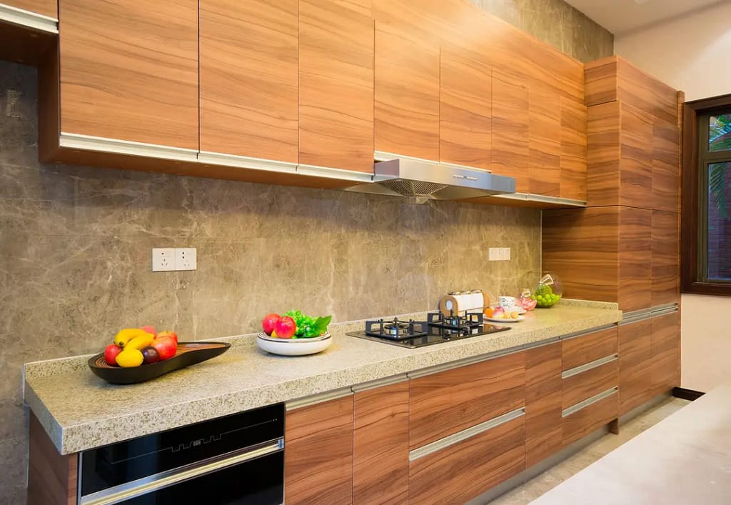 Straight modular kitchen Manufactures