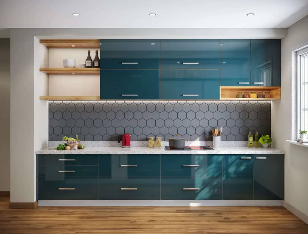 Kitchen Lacqured Glass Shutters Manufactures