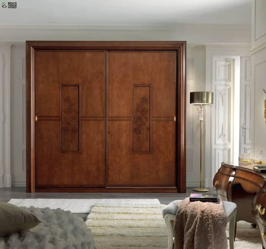 teak wood wardrobe Designs