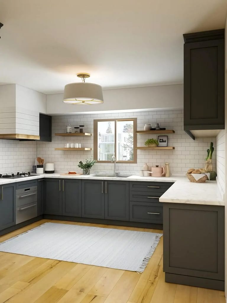 Membrane Modular Kitchen Shutters Dealers